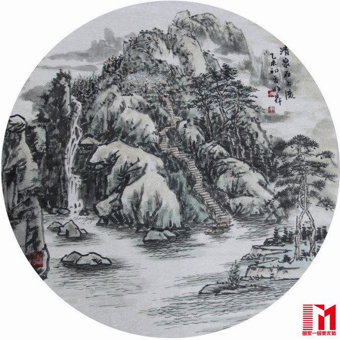 国家一级美术师-韩明森国画欣赏