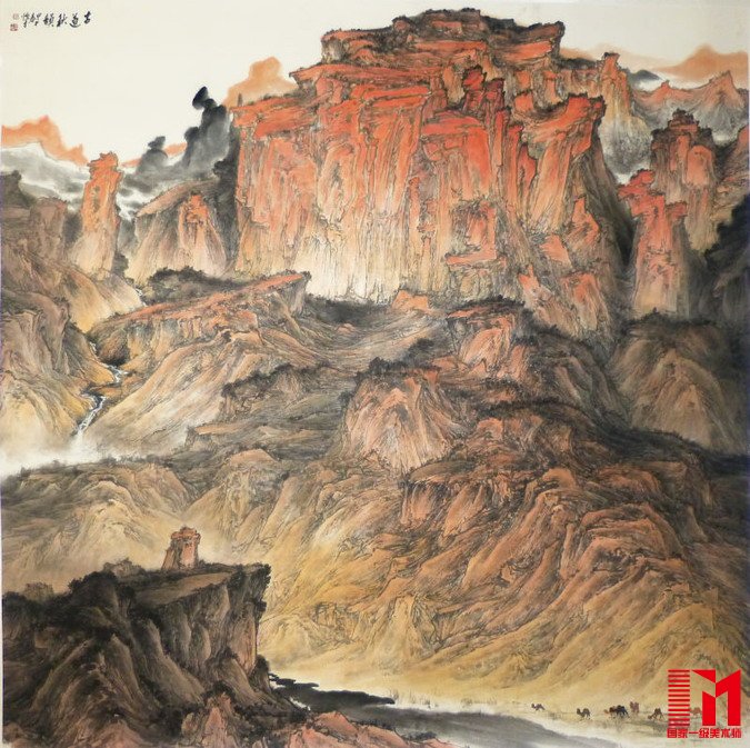 国家一级美术师-李恒才国画欣赏