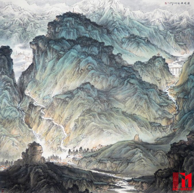 国家一级美术师-李恒才国画欣赏