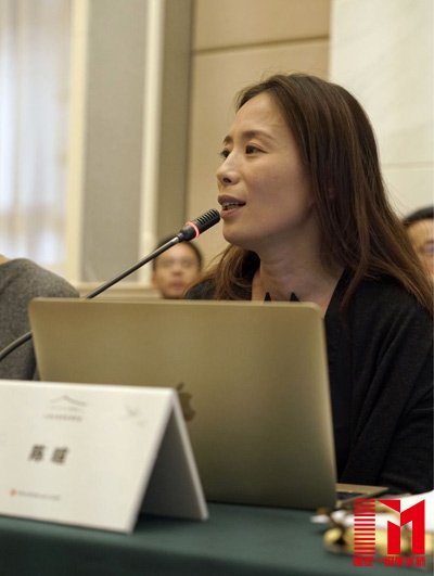 建筑师陈瑄做《中华人居文化的当代意义》主题报告