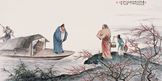 李白诗意图